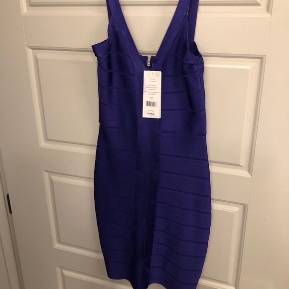 NWT Purple Bandage Dress - Picture 2 of 5